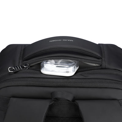 Protector II: Upgrade Diamond-cut Design Hard shell Waterproof Multifunctional  Laptop Backpack