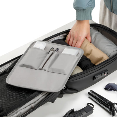 Protector II: Upgrade Diamond-cut Design Hard shell Waterproof Multifunctional  Laptop Backpack
