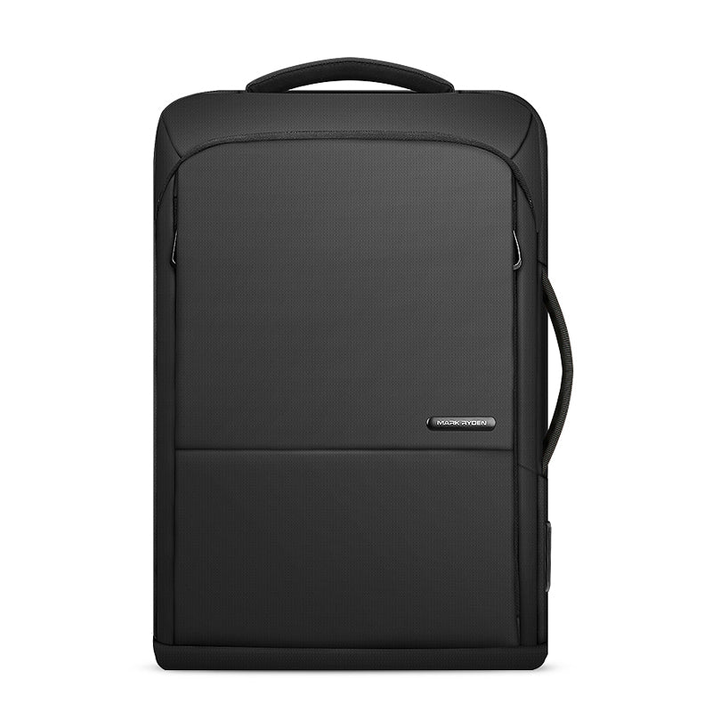 Mark Ryden Squero III black daily backpack with anti-theft features