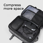Mark Ryden Global black anti-theft bag with VacSpace compression storage