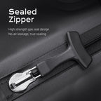 Black zipper with sealed design for VacSpace Pro self-compressing ziplock bags