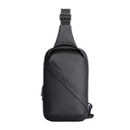 Mark Ryden black waterproof large capacity crossbody bag for modern travelers