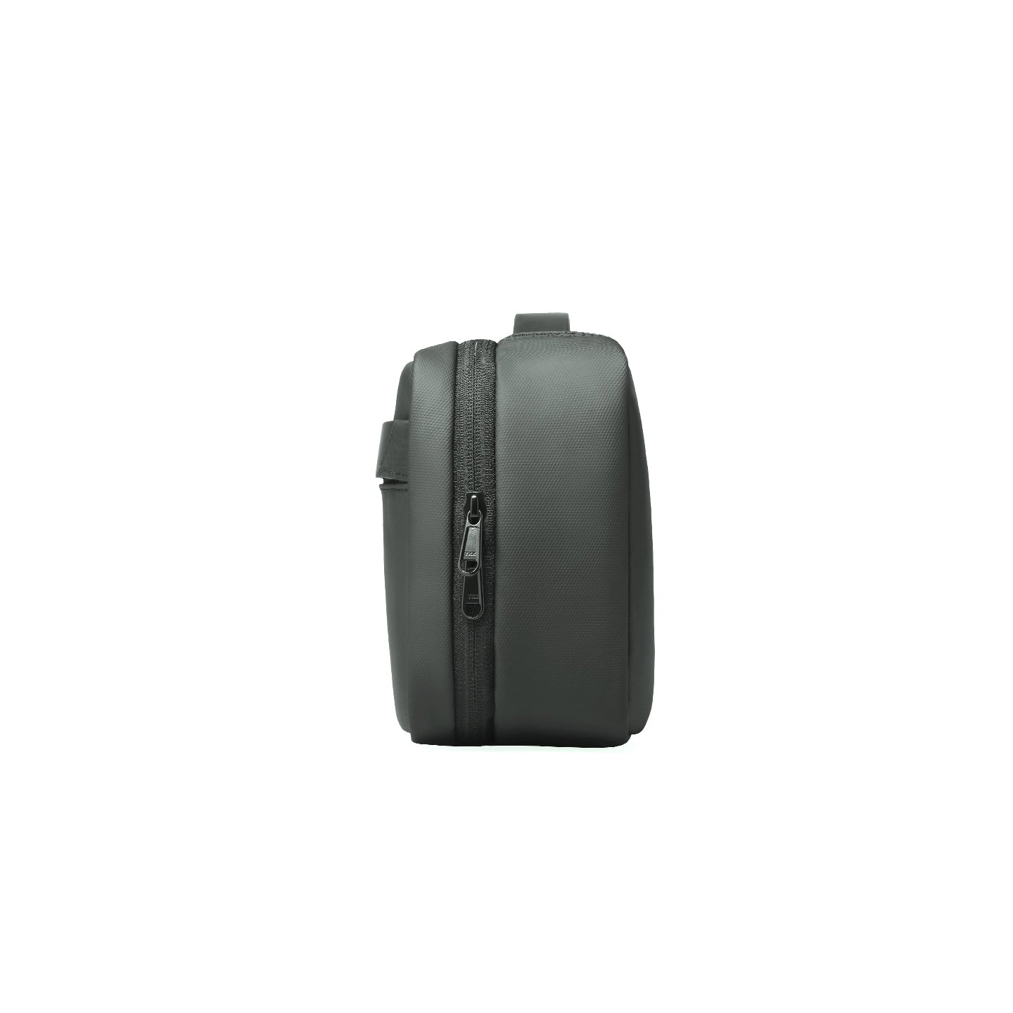 Compact black washbag with zipper - MARK RYDEN Global