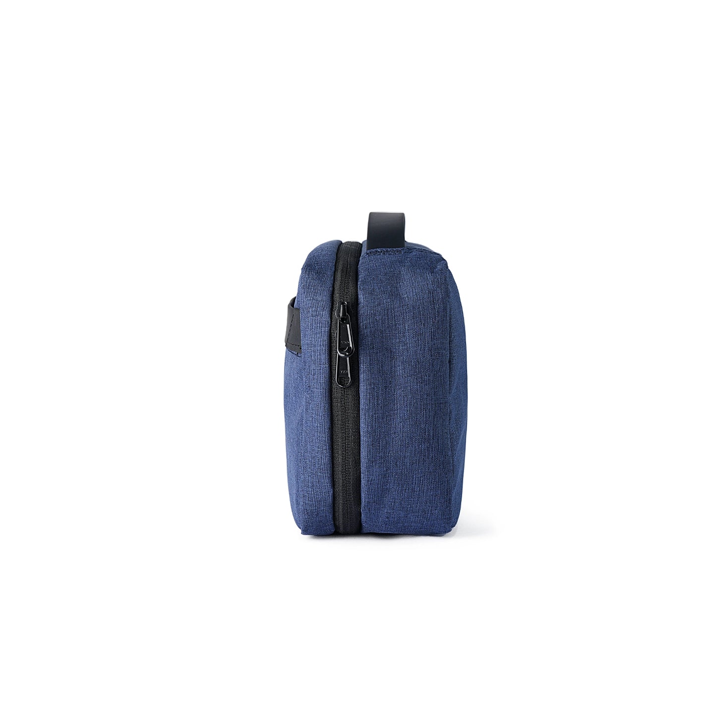 Blue compact multi-layer washbag with zipper by MARK RYDEN Global