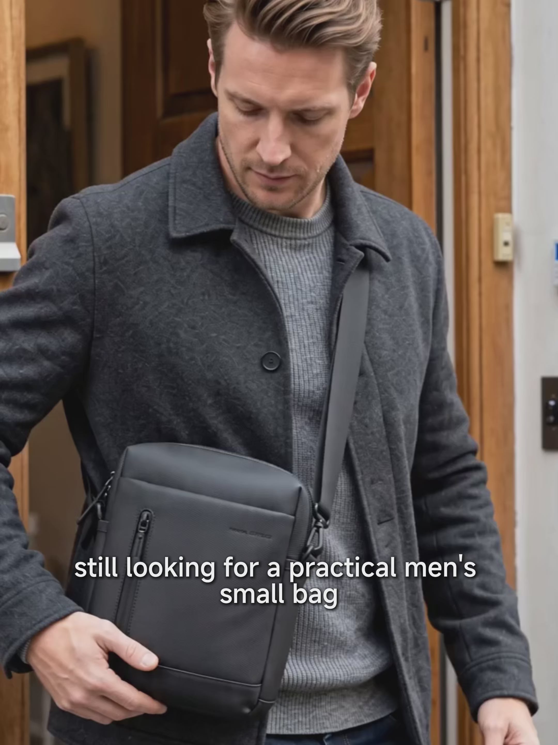HydroCarry: Crossbody Sling with Multi-Pocket Design for Daily Commute