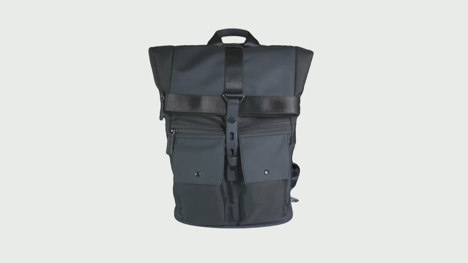 Zoll Rolltop MR1696: Expandable & Organized Backpack for Daily Use
