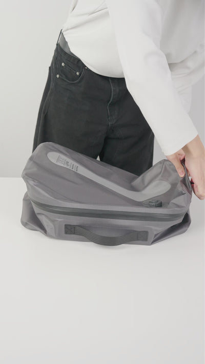 VacSpace Max: Electric Valve Compression Storage Bag with Semi-Transparent Window