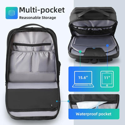 Compilo MR9000: Anti-Theft & USB Charging Backpack