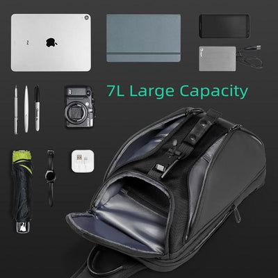 Mark Ryden Global mini adventurer sling bag with 7L capacity, anti-theft, crossbody style