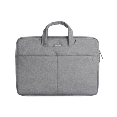Gray business laptop bag with handles 13.3-15.6 inch Mark Ryden Global
